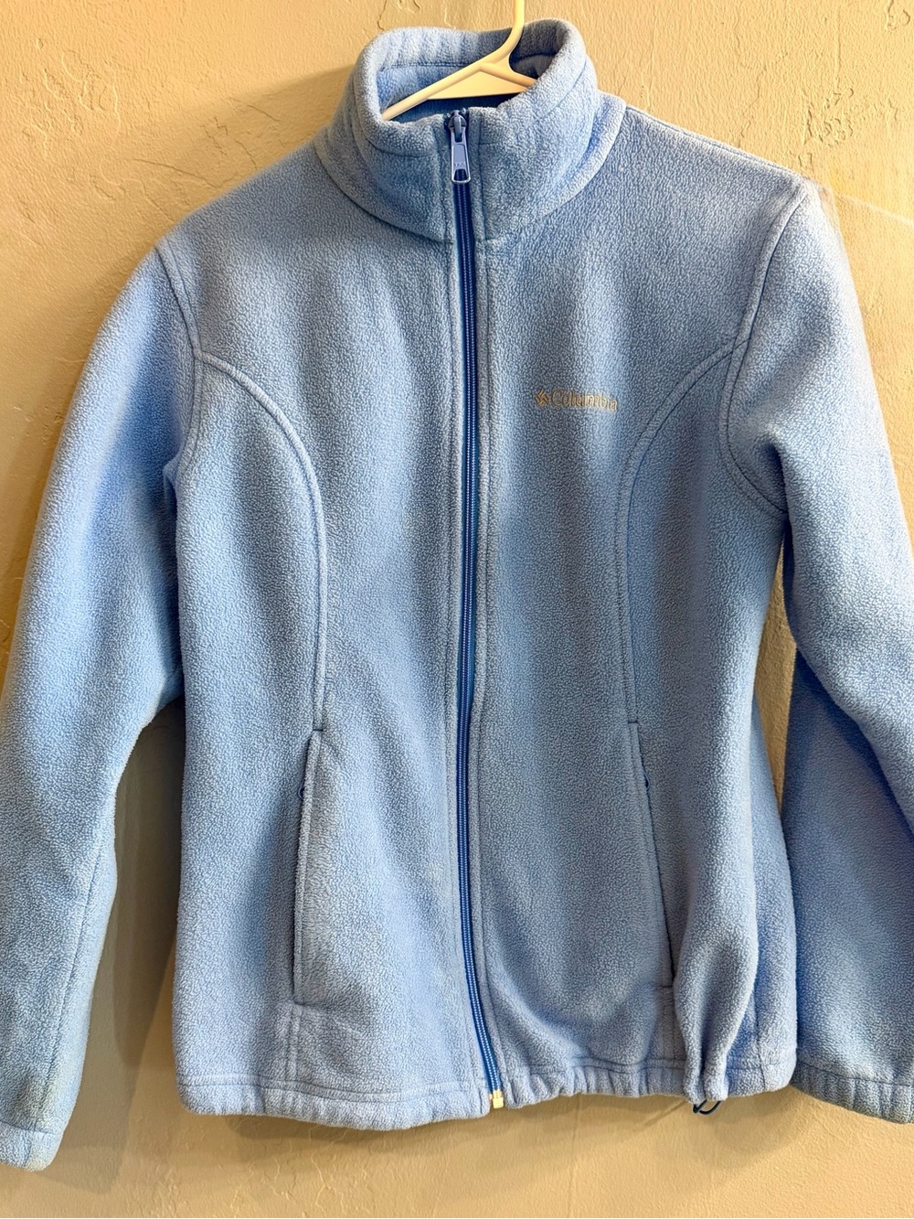 Columbia Blue Full‑Zip Women’s Fleece Jacket
